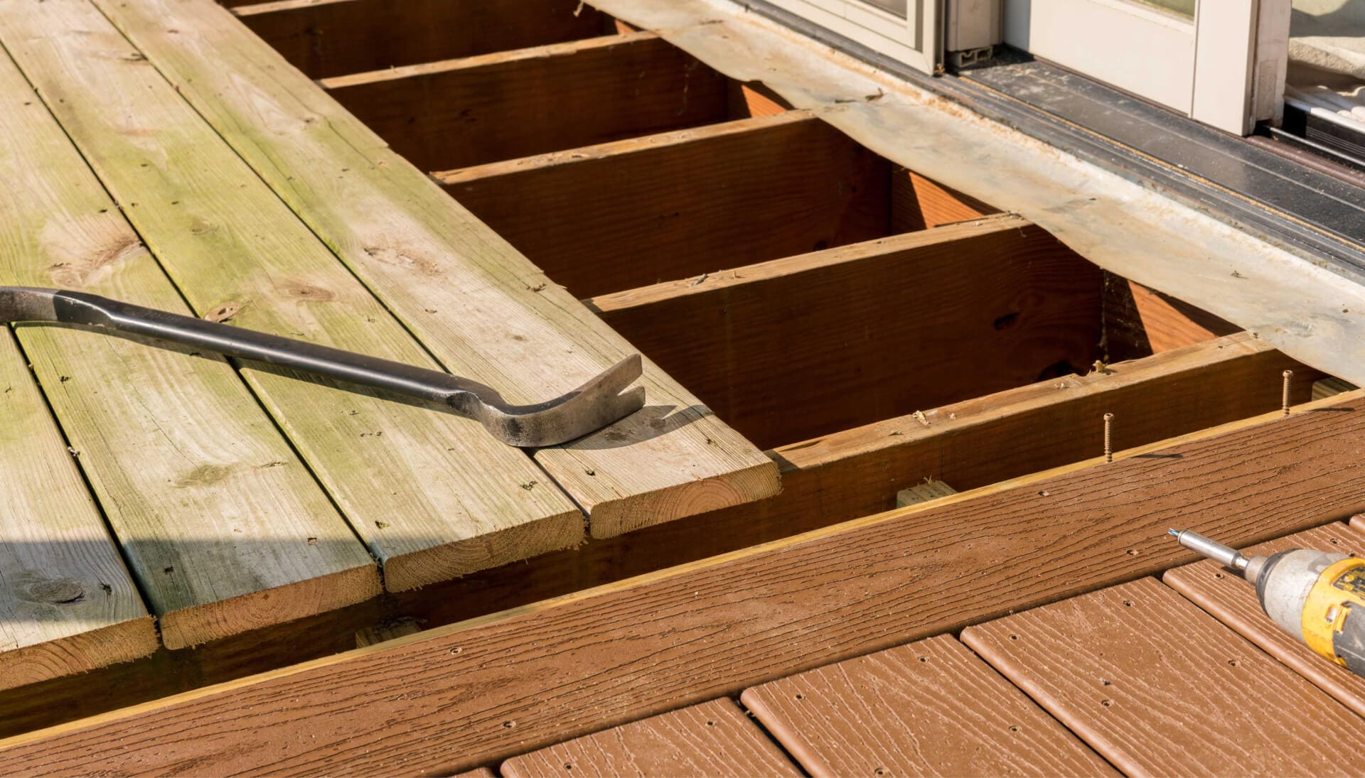 A professional deck repair service in Fayetteville, providing thorough inspections and maintenance to ensure the safety and durability of the structure